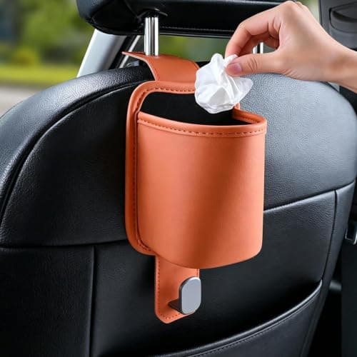Headrest Cup Holder - Car Water Bottle Organizer, Drink Storage Hanger 104g — view 3