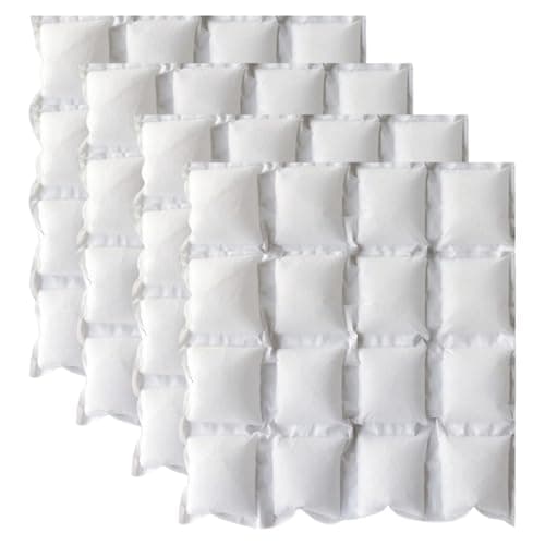 Ice Packs for Cool Box, 8 Pack of 16-Cell Freezer Blocks, Reusable Ice Blocks for Cool Bags, Long Lasting Cooling for Outdoor Picnics, Travel, Food Transportation, 28x26cm Self-Absorbing Ice Packs