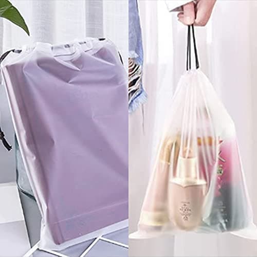 Travel Storage Bags,Waterproof Travel Translucent Shoes Bags withDrawstring — view 6