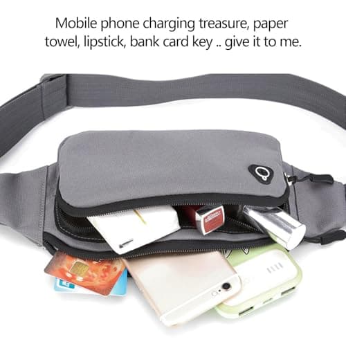 Sport Fanny Pack for Men Running - Pack, Small Hip Pouch Runner — view 5