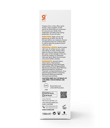Calypso Once a Day Sun Protection SPF 50 (Pack of 2) — view 6
