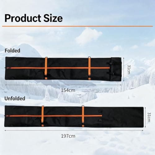 Snowboard Travel Bag Padded Organizer Waterproof — view 6