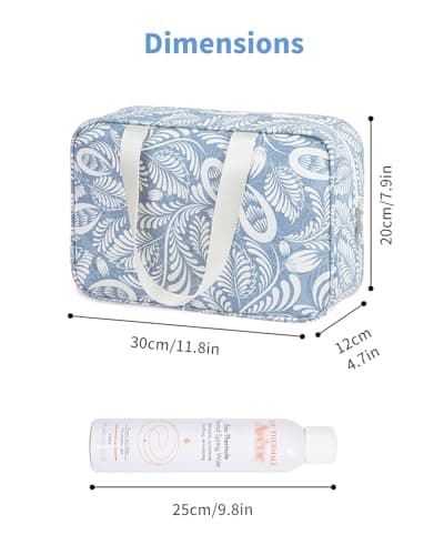 Narwey Large Toiletry Bags for Women,Travel Wash Bag Women for Toiletries — view 4