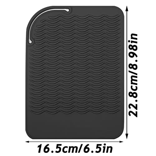 Opopark Silicone Heat Resistant Mat for Hair Straightener Curling Irons — view 2