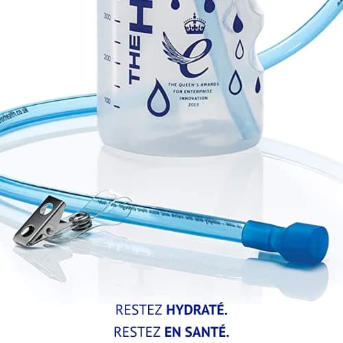 The Hydrant: Solving the Problem of Reaching, Lifting or Holding Drinks. Independent Access to Fluids - Unique & Ingenious Long Straw Water Bottle for the Elderly, Vulnerable and Disabled - 1 Litre — view 2