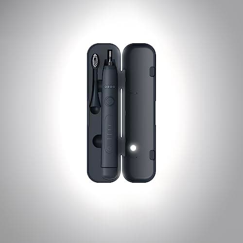 ORDO Sonic+ Toothbrush Travel Case, Portable USB Charging, Charcoal Grey — view 2