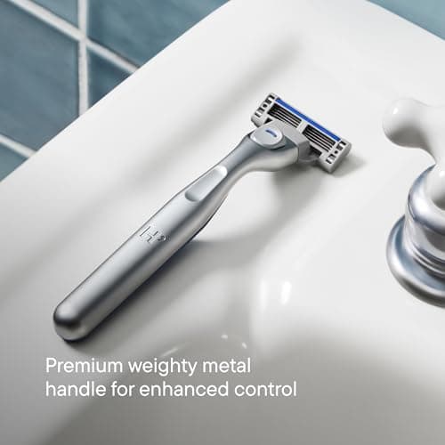 Harry’s Plus Razors for Men, 5 Blade Men’s Razor Value Pack, Black – 1 Handle, 13 Razor Blade Refills, Travel Blade Cover — view 6