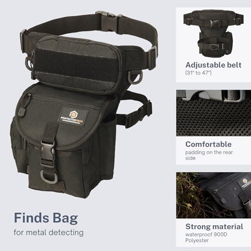 ProtectorTech Metal Detecting Finds Bag - Pinpointer Holster, Accessories — view 2
