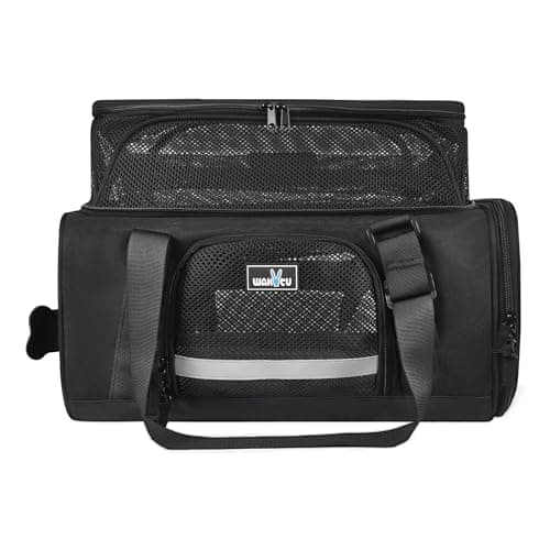 Wakytu Airline Approved Expandable Soft Pet Carrier for Cats Small Dogs