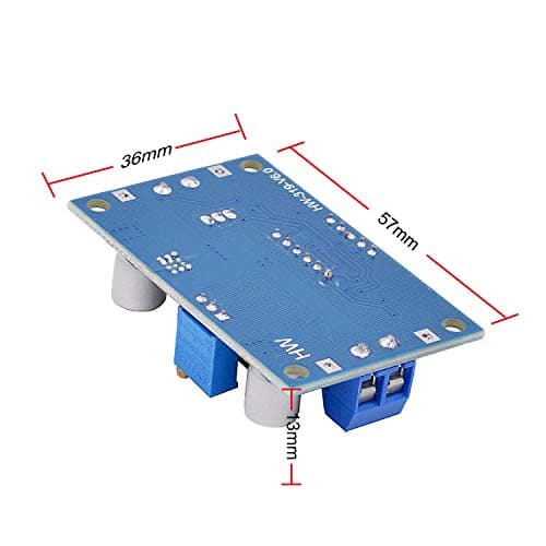 Valefod 2 Pack LM2596 DC to DC Voltage Regulator 4-40V to 1.5-35V Buck Converter with LED Display — view 6