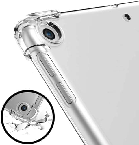 Clear Soft Silicone Gel Case For iPad Mini, Mini 4 & 5 (7.9 inches) Back Cover, Transparent Lightweight Shockproof 7.9” Slim TPU Bumper Case — view 2