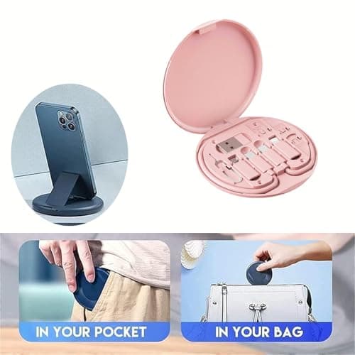 USB Adapter Multicharging Humorous 9 In 1 Kit USB Charging Adapter Kit USB Multiport Adapter Travel Charger For Multiple Devices YcF855 (8.3X8.3X1cm) — view 3