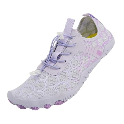 Barefoot Shoes Womens Mens Wide Toe Box Water Shoes Barefoot Trainers Women Men for Walking Running Gym Beach Surf Driving