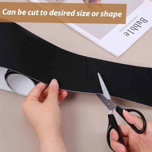 Canvas Repair Tape, 4 x 79 inch Inch Canvas Repair Patches (Black) — view 6