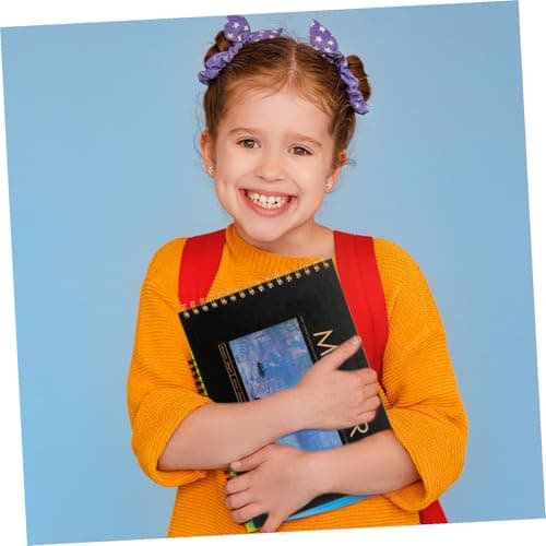 Gatuida Portable Lightweight Art Sketch Book for Students and Novice Artists A4 Size Black Paper Suitable for Crayons and Charcoal for Sketching and Travel — view 3