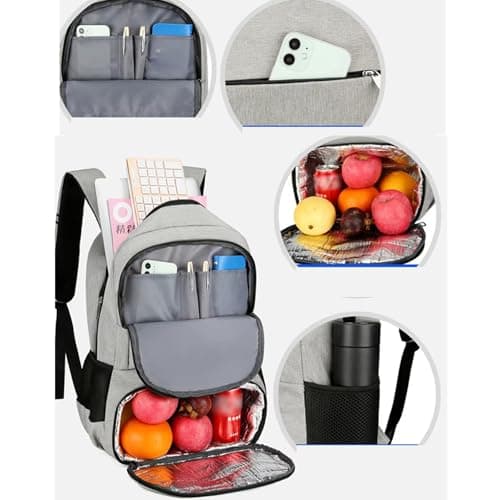 Laptop Backpack with USB Charging&Headphone Port Computer Bag Cabin Bags — view 2