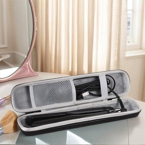 Flute Carrying Case - EVA High Density Shock Resistant Pouch - Travel Case for Curling Iron with Zipper, for Music Enthusiasts, Flute, Women, Travellers — view 3