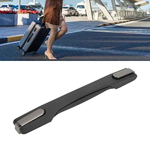lyrlody Luggage Handle Replacement Kit, Black Plastic with Comfortable Grip and Durable Construction for Suitcases and Luggage Repair — view 2