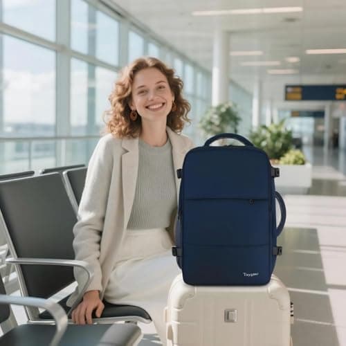 Taygeer Easyjet Cabin Bag 45x36x20 Underseat, Travel Backpack Women — view 2