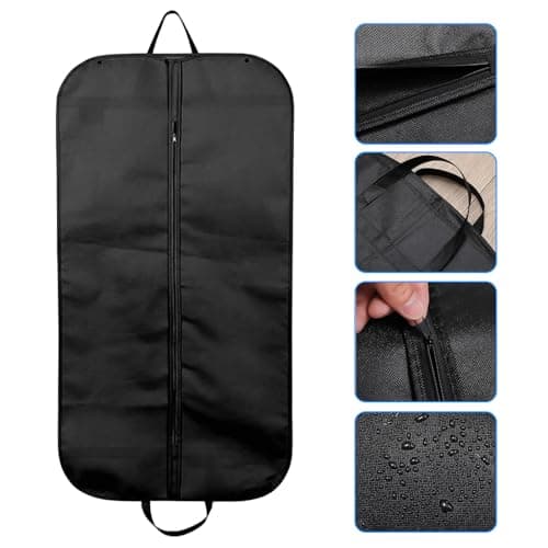 Suit Bags for Men, 2PCS Full Zipper Garment Bag, 60x120cm Suits Cover — view 3