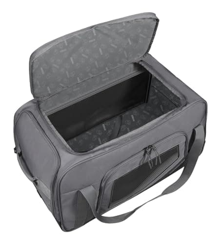 American Tourister City Racer - Travel Bag with Wheels 55 cm, 50 L - Carry-on with Lots of Storage Space and Shoe Compartment - Water-Repellent, smart Sleeve, Robust - Black — view 6