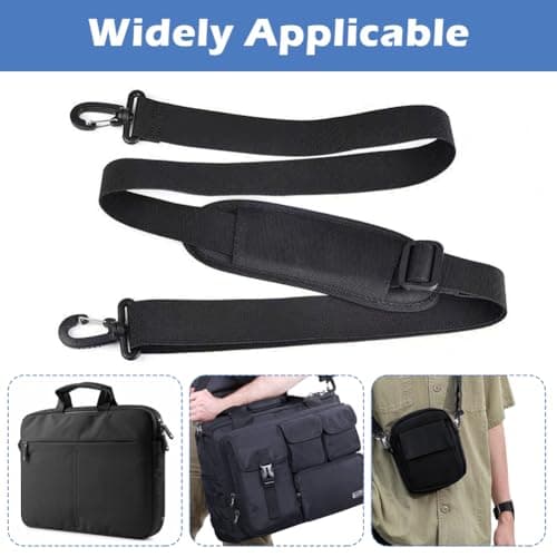 Adjustable Shoulder Strap, Universal Replacement Bag Strap with Fit Pad — view 6