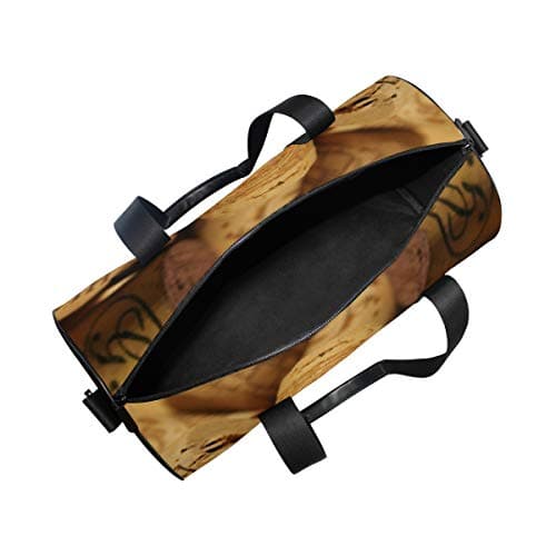 MONTOJ Cork of Wine Duffel Bag Large Gym Duffle Bag — view 5