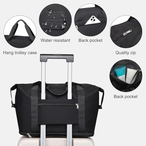 Kono Underseat Ryanair Cabin Bags 40x30x20, Lightweight Foldable Travel Bag — view 4
