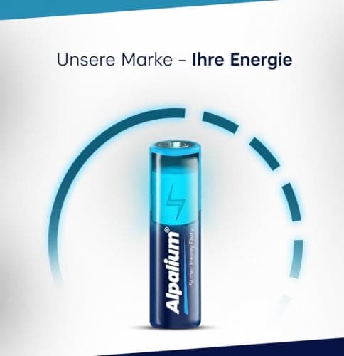 Alpalium AAA R03 Micro Batteries - Pack of 120, Zinc Charcoal, Long Shelf Life, Cadmium & Mercury Free, Environmentally Friendly Packaging, Storage Pack — view 6