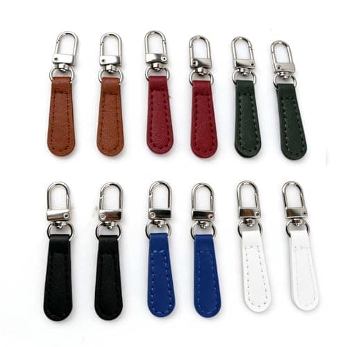 12 Pcs Zipper Pull Replacement, Detachable Zipper Repair Kit