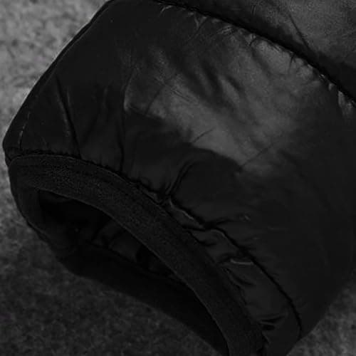 Men's Ultra Lightweight Packable Down Jacket - Hooded Slim Fit Vertical Quilt, Water-Resistant Travel-Friendly, Winter Warm Padded Outdoor Outerwear — view 5