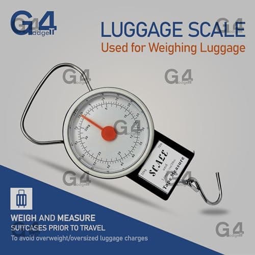 New Portable Travel Suitcase Baggage Luggage Weighing Scale Hook Weight Scale Hand Held Compact 32 KG — view 2