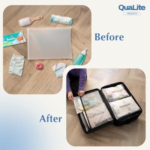22 x Maternity Hospital Bag Organiser Pouches - Labelled Maternity Bags — view 2