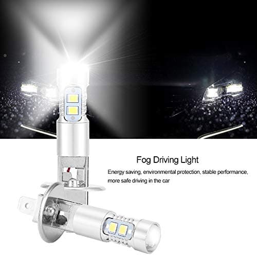 Xelord H1 Led, H1 Led Headlight Bulb 6000K, 2Pcs Car LED Bulbs, H1 LED Headlight Bulbs 1800 LM 6000K Super Bright Headlamp Bulbs Car LED Headlights Conversion Kit DC 12-28V LED High Low Beam Bulb — view 4