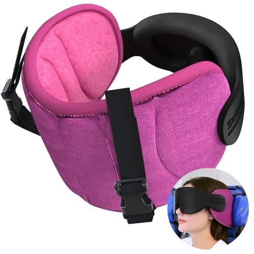 SARISUN Travel Pillows for Airplanes, Stable Head Support, Travel Essential