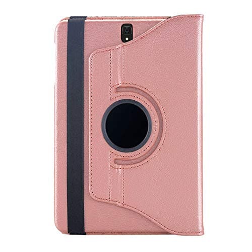 Samsung Galaxy Tab S4 10.5 Case, Leather 360 Degree Rotating Smart Stand Folding Folio Case Cover for Samsung Galaxy Tab S4 10.5 inch SM T830 (Wi-Fi)/ T835 (4G LTE) (Rose Gold) — view 5