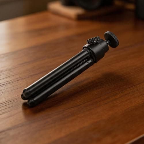 Lightweight Pocket Tripod 14.5cm Hard Plastic(Black) — view 4