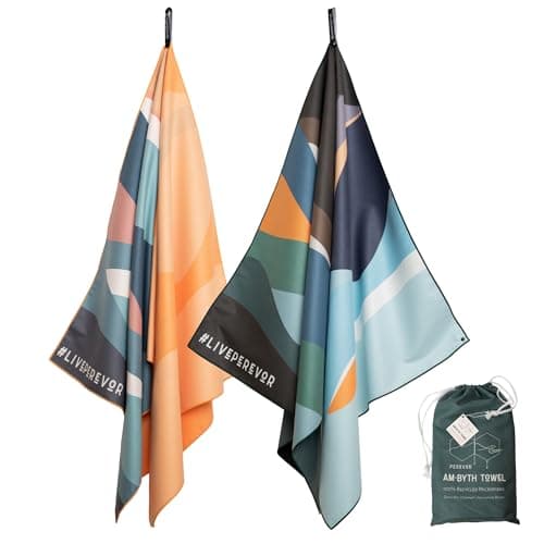 Perevor Microfibre Beach Towel XL - Quick Dry, Sand Free Travel Towel — view 2