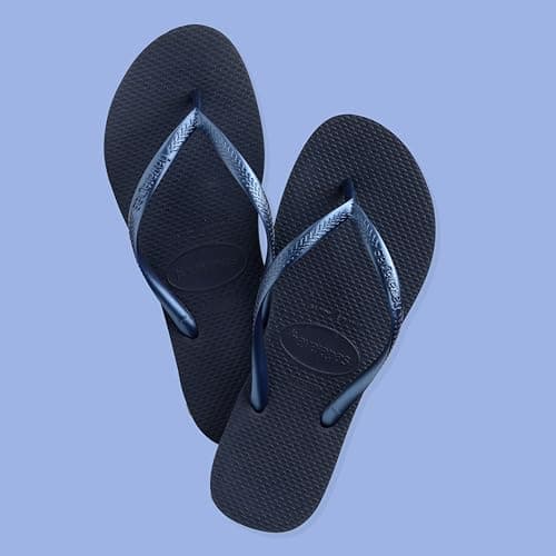 Havaianas Slim Women Flipflop Navy Blue 5.5/6 UK — view 2