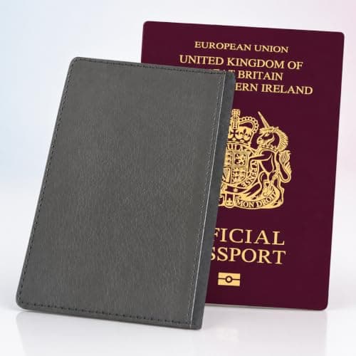Speaking of Gifts Personalised Football Passport Cover – Boys Soccer Travel Document Holder – Kids Name Holiday Gift — view 5