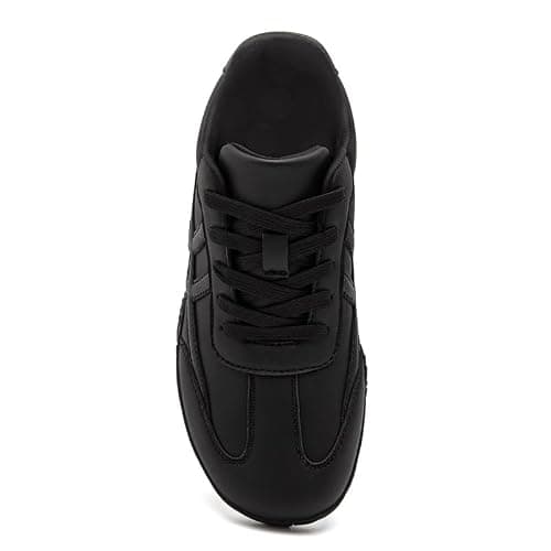 XKOWUO Womens Walking Grounding Sneaker Zero Drop Sole Lightweight Road Running Shoes Non-Slip Tennis Sneakers Breathable Fashion Athletic All_Black Size 5 — view 3