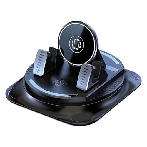 360° Dashboard Car Phone Holder with Quick Release, Strong Suction Cup and Universal Fit, Compatible with All Phones, Windshield Adhesive Mount