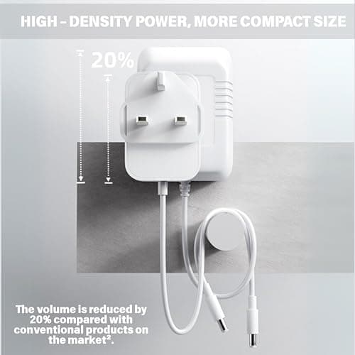 5V1A DC Power Supply Adapter 9-in-1 Compatible with Babysense HDS2, HelloBaby HB66 HB50, Vtech Baby Monitor VM5463 VM5463-2, Sky Puck Stream Hub Universal Replacement AC Power Supply Charging Cord — view 6