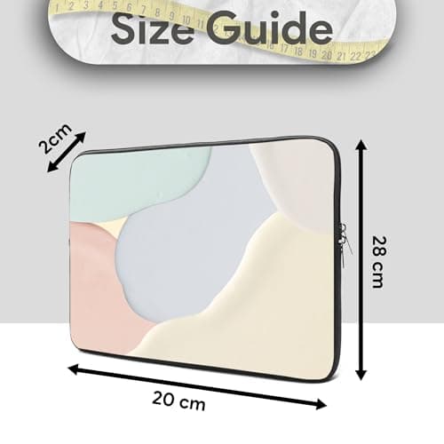 Personalised Neoprene Laptop Sleeve for 10 Inch and 11 Inch Laptops Custom Case Cover for Tablets iPads Notebooks Travel — view 2