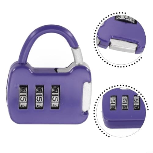 Coloured Combination Padlock for Gym School Locker(Light Green) — view 5