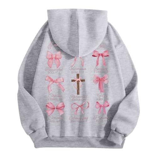 Hoodies For Women Word Graphic Sweatshirts Hoodie Sweatshirts Preppy Clothe — view 5