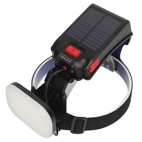 IPX4 Waterproof Solar Powered USB Headlamp 1200LM Ultra Bright LED 3 Lighting Modes Outdoor Sensor Fishing Head Torch — view 2