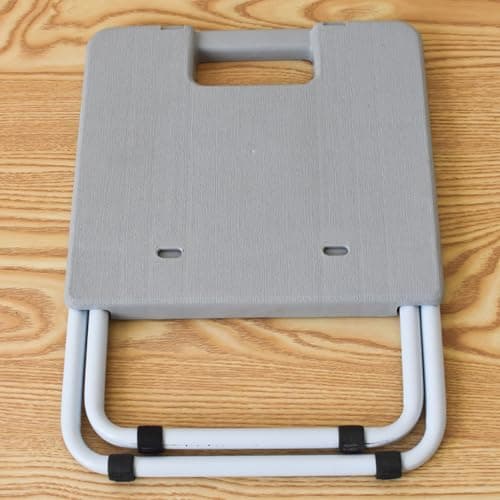 Hamwesh Foldable Camping Stool with Reinforced Iron Foot (Gray) — view 5