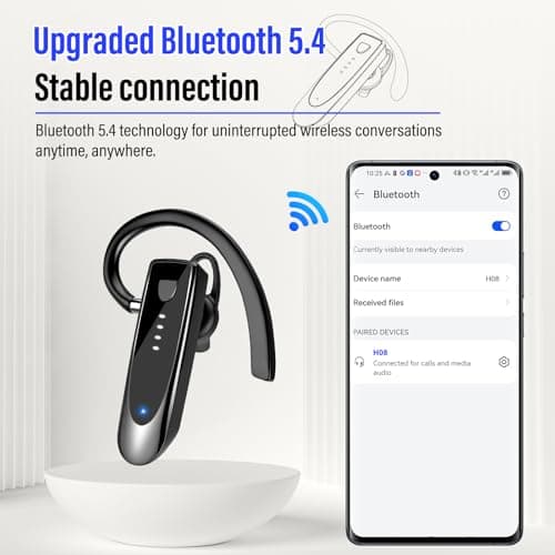 Atheewon Bluetooth Headsets V5.4 with ENC Noise Canceling Mic — view 6
