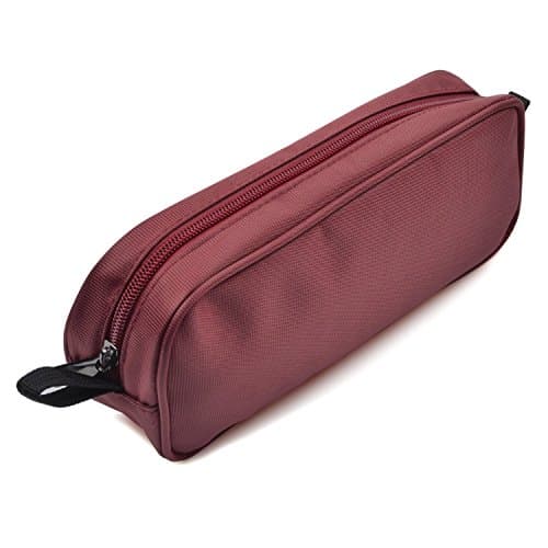 Universal Electronics Accessories Travel Organizer - Zipper Mesh Adapter Case for Laptop, Notebook, Tablet, Power, Mouse, Cord, USB Accessories - Red — view 5
